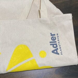 Adler Planetarium We're on a Mission! Tote Bag Shopping Chicago Museum